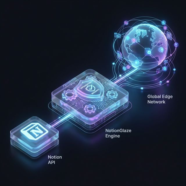 NotionGlaze Architecture Diagram